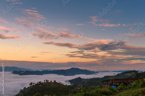 landscape and sky background