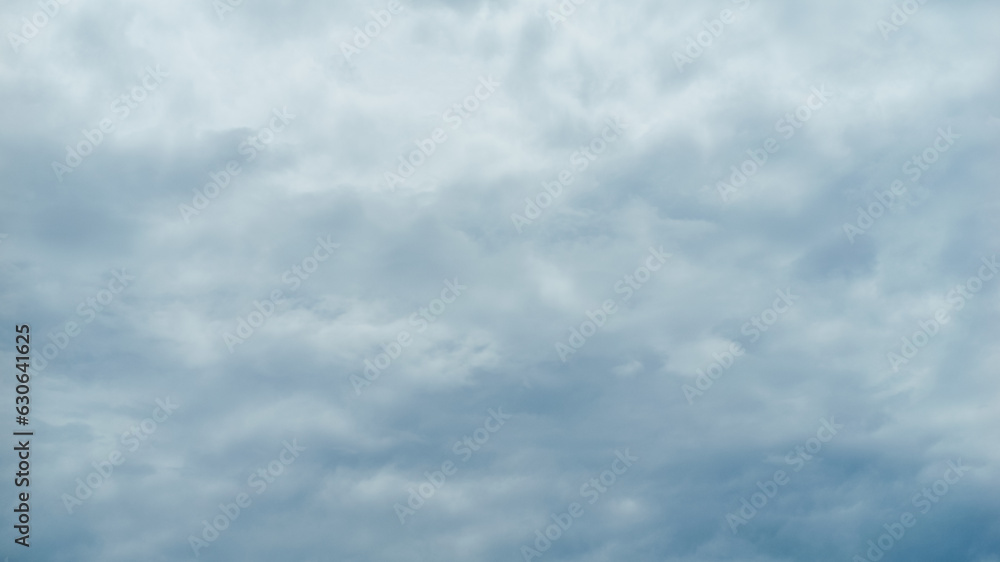 Blue sky with white clouds, Nature scene background.