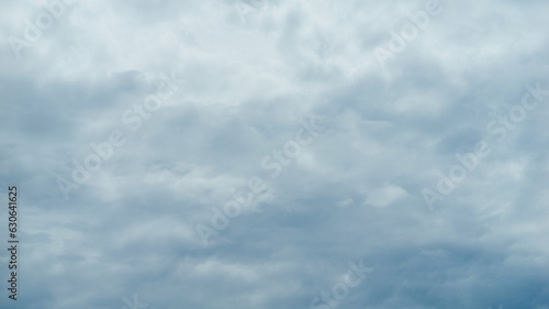 Blue sky with white clouds, Nature scene background.