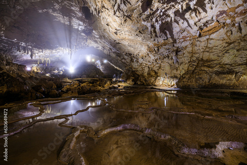 夏の秋芳洞　千町田　山口県美祢市　Akiyoshi Cave in summer. Yamaguchi Pref, Mine City. photo