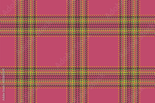 Seamless pattern background of tartan texture textile with a check vector plaid fabric.