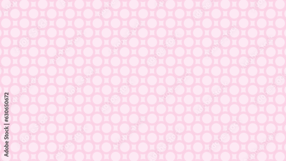 Seamless pattern with pink dots Seamless pattern with pink dots