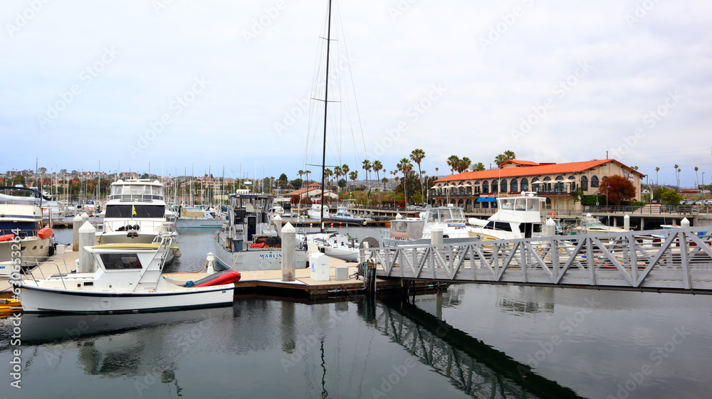 San Pedro (Los Angeles) California: The Cabrillo Marina in San Pedro, port of Los Angeles