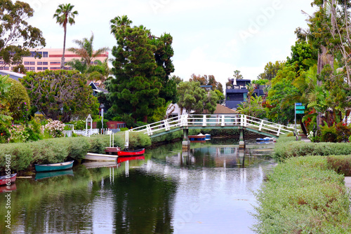 Los Angeles, California: VENICE CANALS, The Historic District of Venice Beach, City of Los Angeles, California
