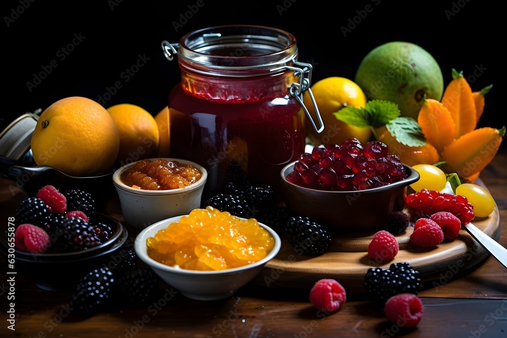 Experimenting with Flavor Combinations Mixing different fruits for an