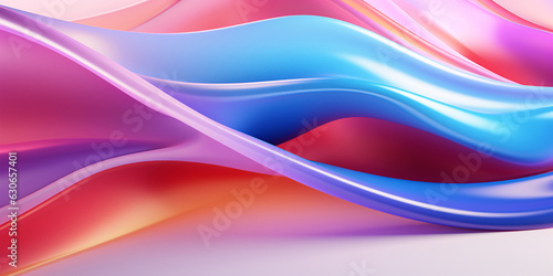 Color flow abstract shapes poster design, colorful liquid shapes background