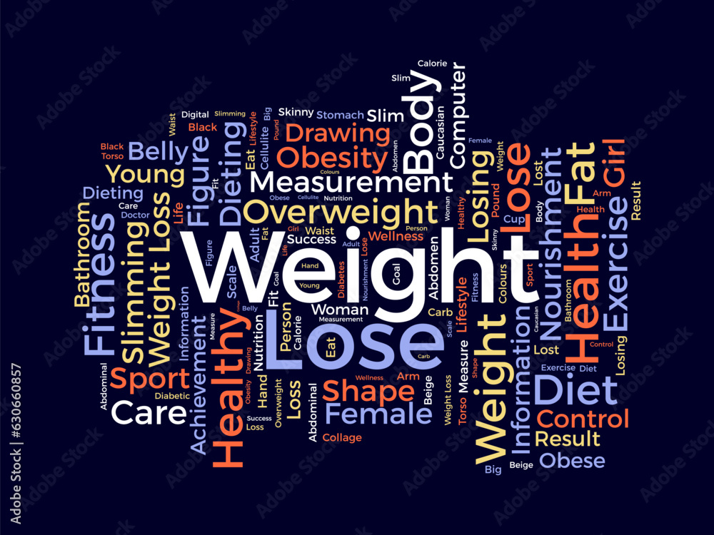 Word cloud background concept for weight Lose. Diet with healthy food for losing overweight or living healthy life. vector illustration. Word cloud background concept for weight Lose. Diet with healthy food for losing overweight or living healthy life. vector illustration.