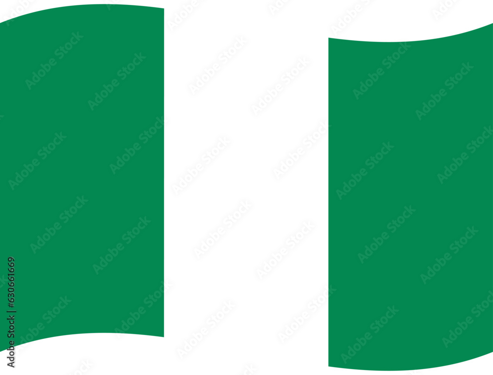 Nigerian flag. Flag of Nigeria. Nigeria flag wave Nigerian flag. Flag of Nigeria. Nigeria flag wave