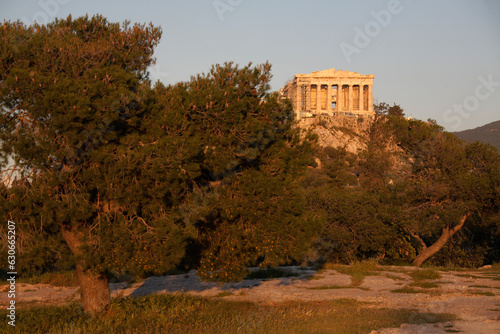 The Parthenon and the Acropolis, Athens, Greece