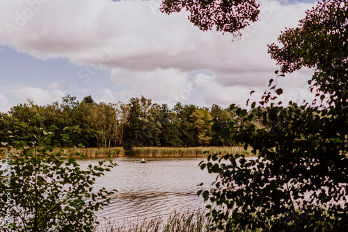 der Falkenhagener See am bewölkten Tag photo