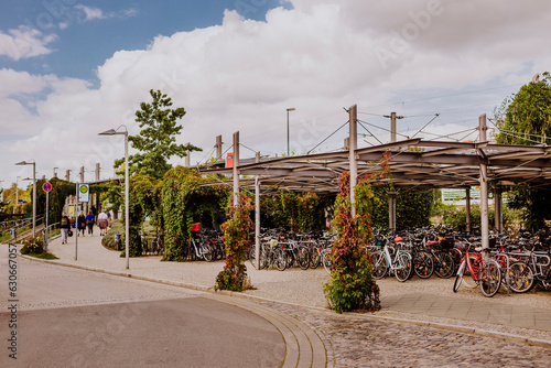 überdachte Fahrradständer in Falkensee photo