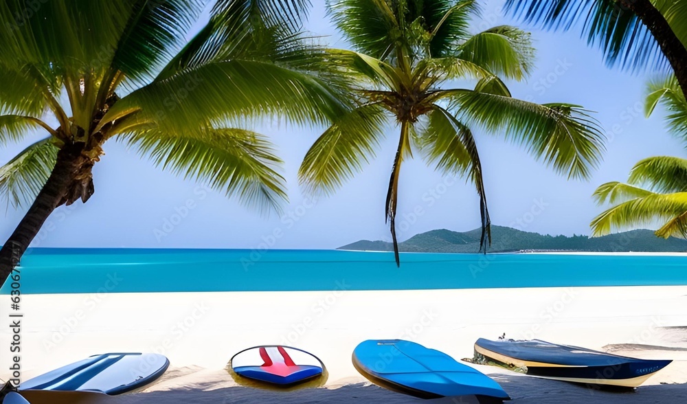 Obraz premium Beach island