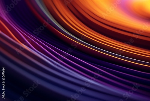 colorful 3d modern abstract background. generative ai