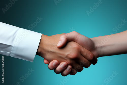 Handshaking,Handshake,Gesturing People Connection Deal Concept Contract conclusion and real estate concept. Generative AI