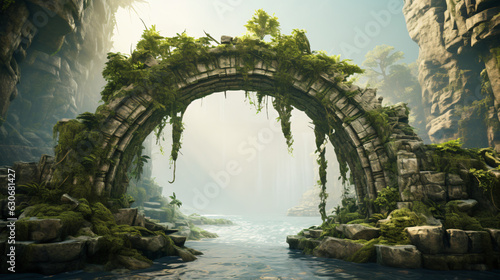Fantasy stone arch © Hassan
