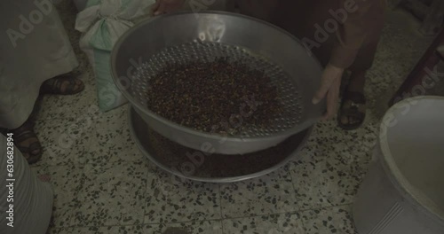 Coffee beans and skins  Addayer  Saudi Arabia photo