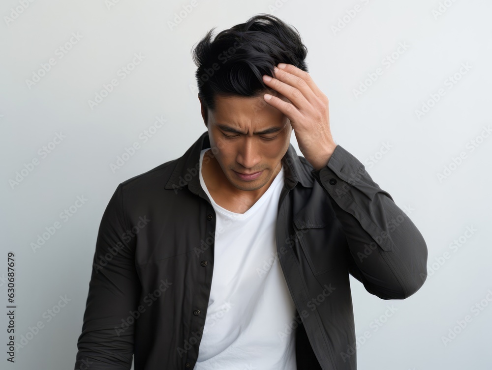 Asian man emotional dynamic gestures Asian man emotional dynamic gestures