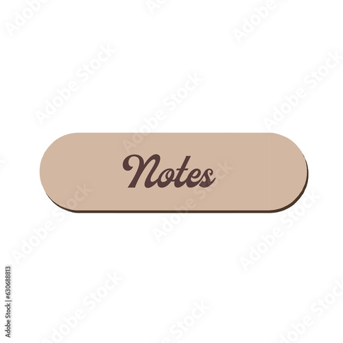 Notes planner element diary