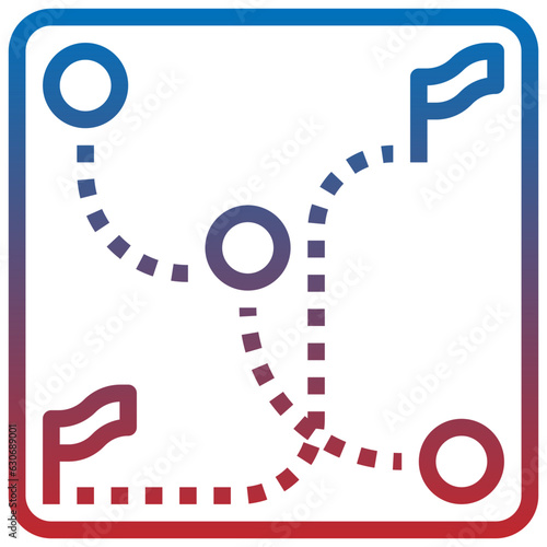 MOBA line icon,linear,outline,graphic,illustration