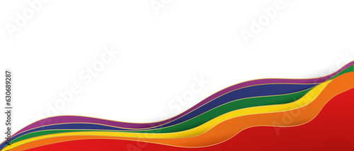 The International Day Against Homophobia, Transphobia and Biphobia background.Vector illustration in paper cut style