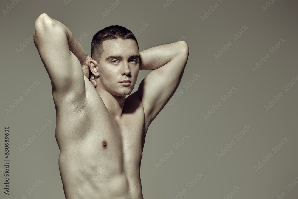Fototapeta premium athletic young man