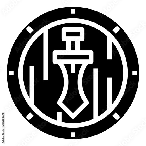 MMORPG line icon,linear,outline,graphic,illustration