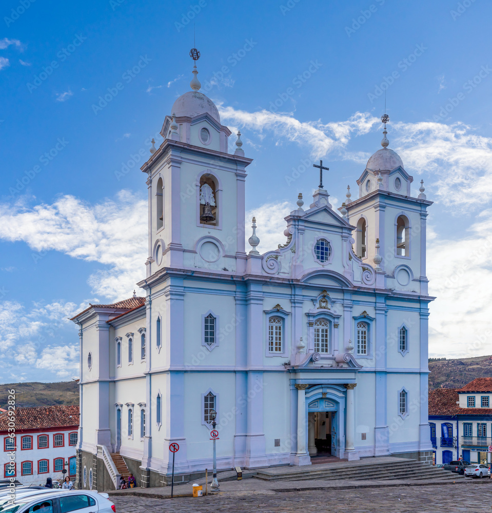 Partial View of the Metropolitan Cathedral of Santo Antônio