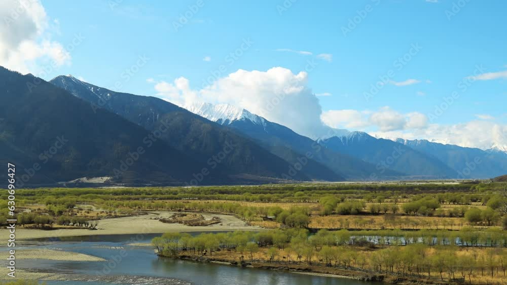 Yanni National Wetland Park in Tibet Yanni National Wetland Park in Tibet