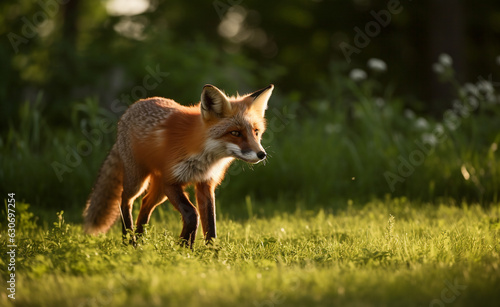 A fox cub exploring the neighborhood © Tessa