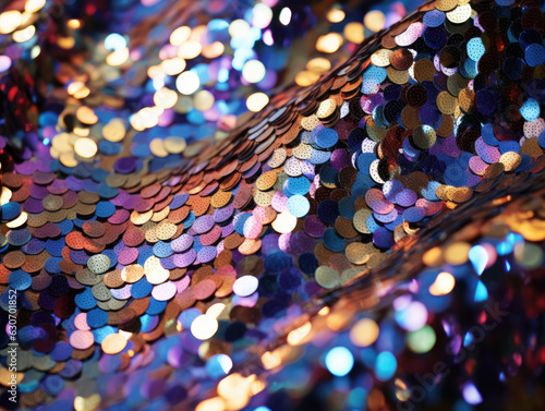 Glitter fabric background