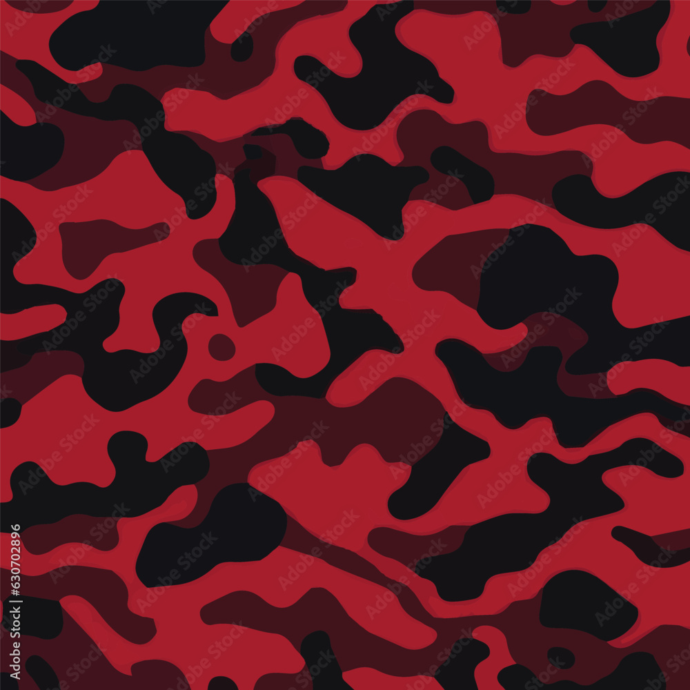 Camouflage seamless pattern. Trendy style camo, repeat print. Vector illustration. Khaki texture, perfect for military army design Camouflage seamless pattern. Trendy style camo, repeat print. Vector illustration. Khaki texture, perfect for military army design