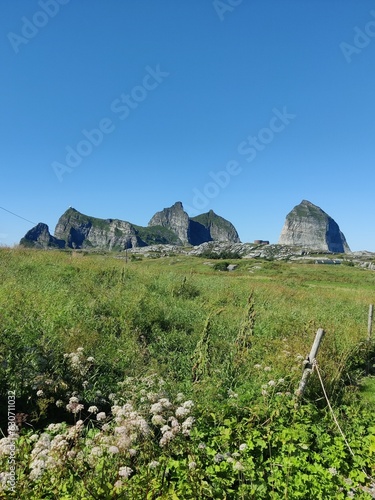 Obraz na płótnie landscape in the mountains w salonie