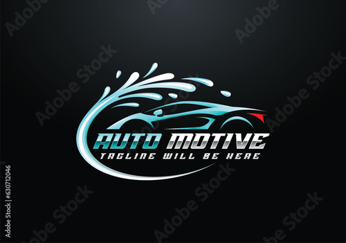 Auto detailing logo car detailing logo car wash logo car clean logo auto wash logo polish logo