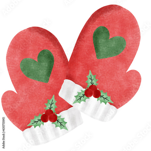 Fotografía Christmas Gloves