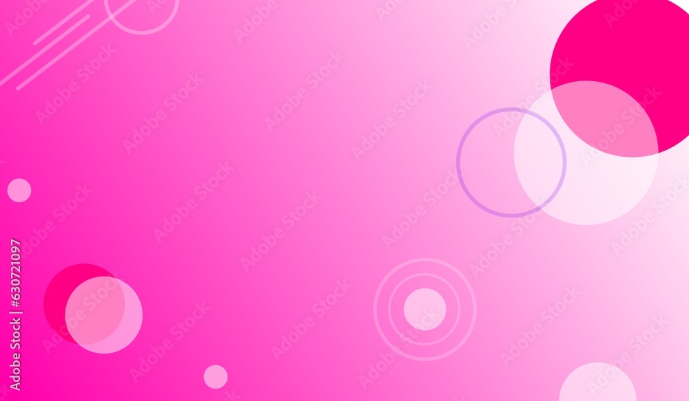 Pink Abstract background design with colorful shape for banner template presentation and promotion