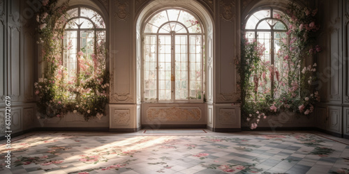Foto Luxury Palace Interior. Palace Interior background
