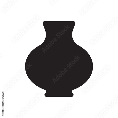 vase icon design illustration vector isolated