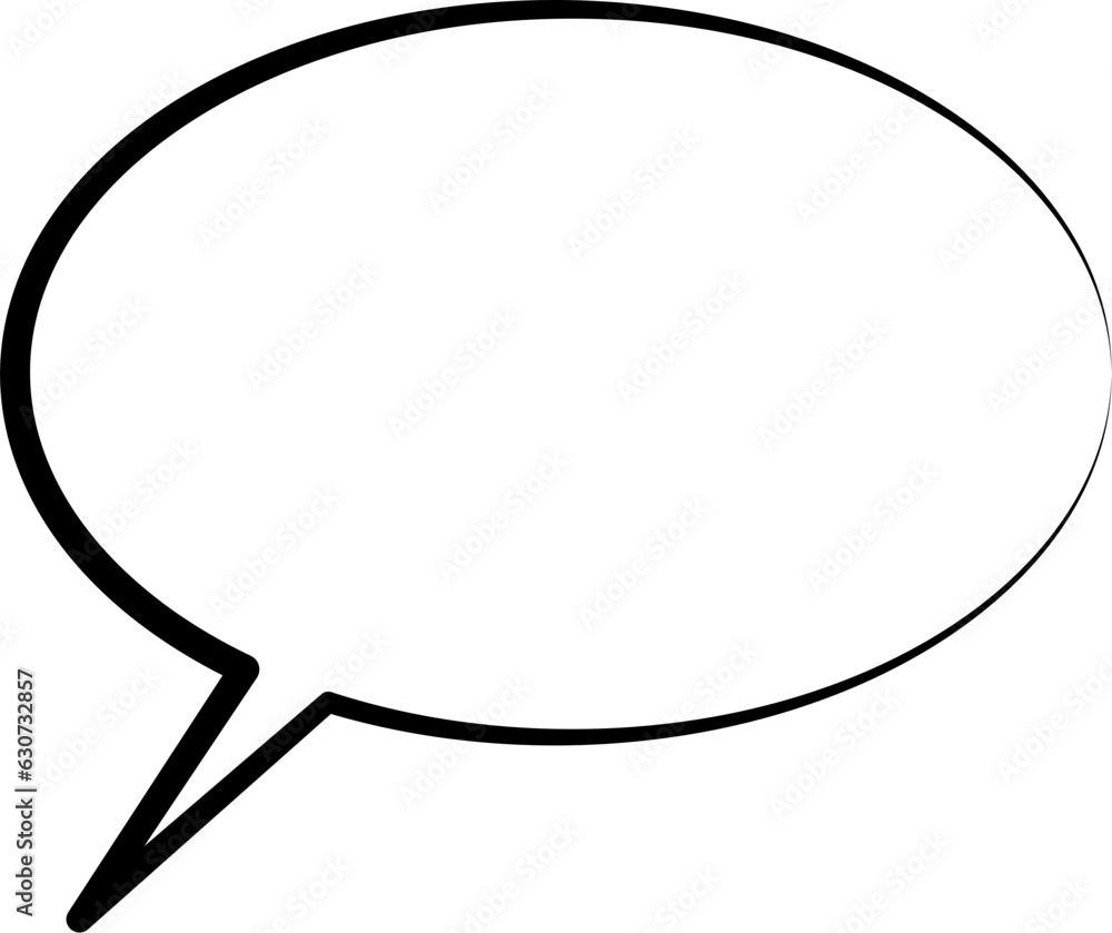 Speech bubble clipart, text box, comic bubble doodle Speech bubble clipart, text box, comic bubble doodle