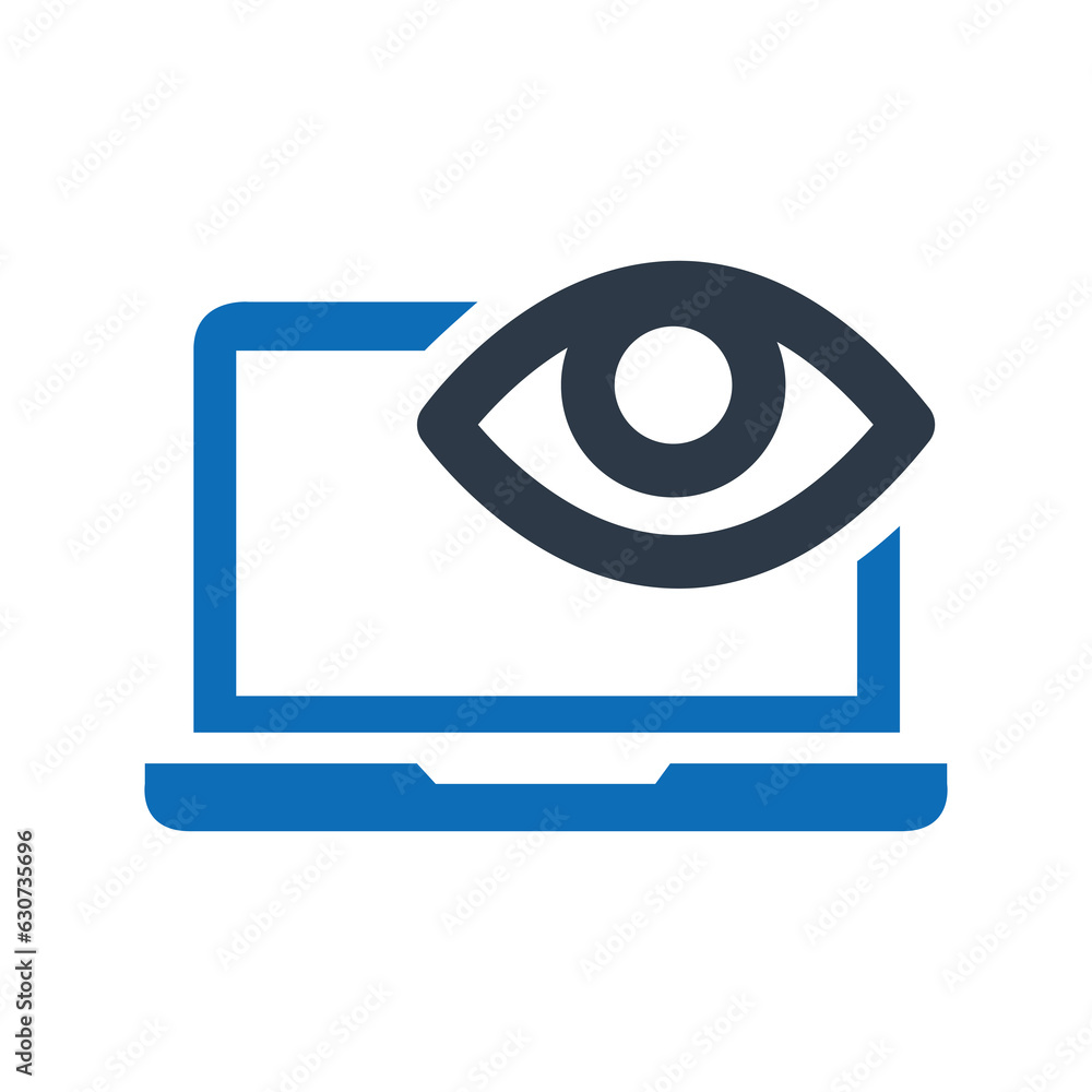 Retina Ready Website Flat Blue Icon Isolate On White Background Vector Illustration | Seo Icons Retina Ready Website Flat Blue Icon Isolate On White Background Vector Illustration | Seo Icons