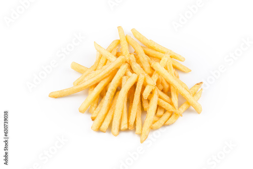french fries isolated