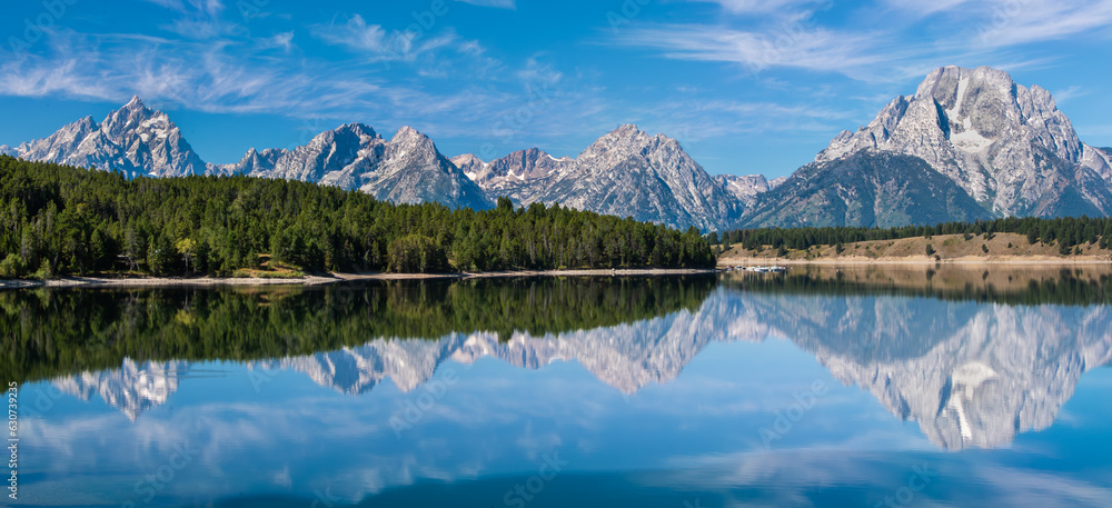 The Grand Tetons reflections