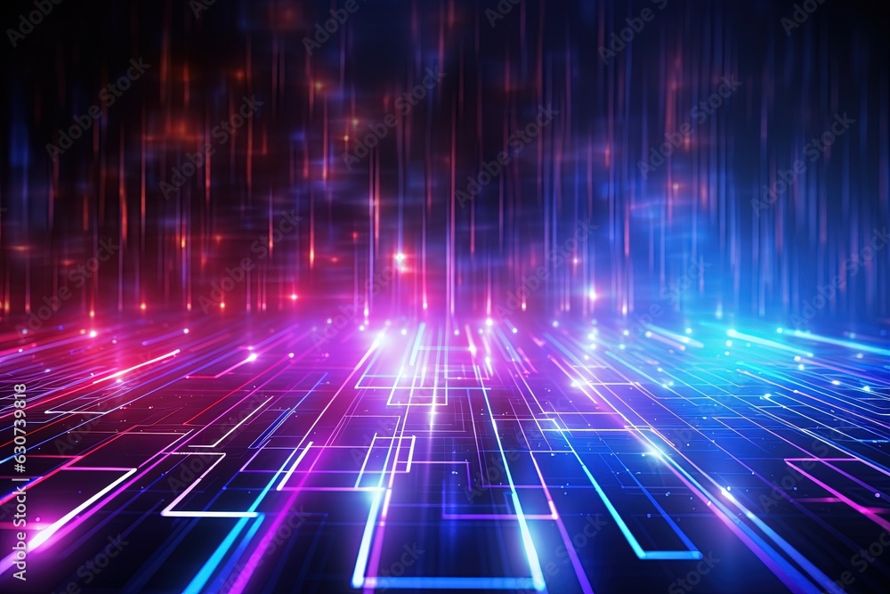 abstract futuristic background with pink blue glowing neon moving high speed wave lines and bokeh lights. Data transfer concept Fantastic wallpaper abstract futuristic background with pink blue glowing neon moving high speed wave lines and bokeh lights. Data transfer concept Fantastic wallpaper