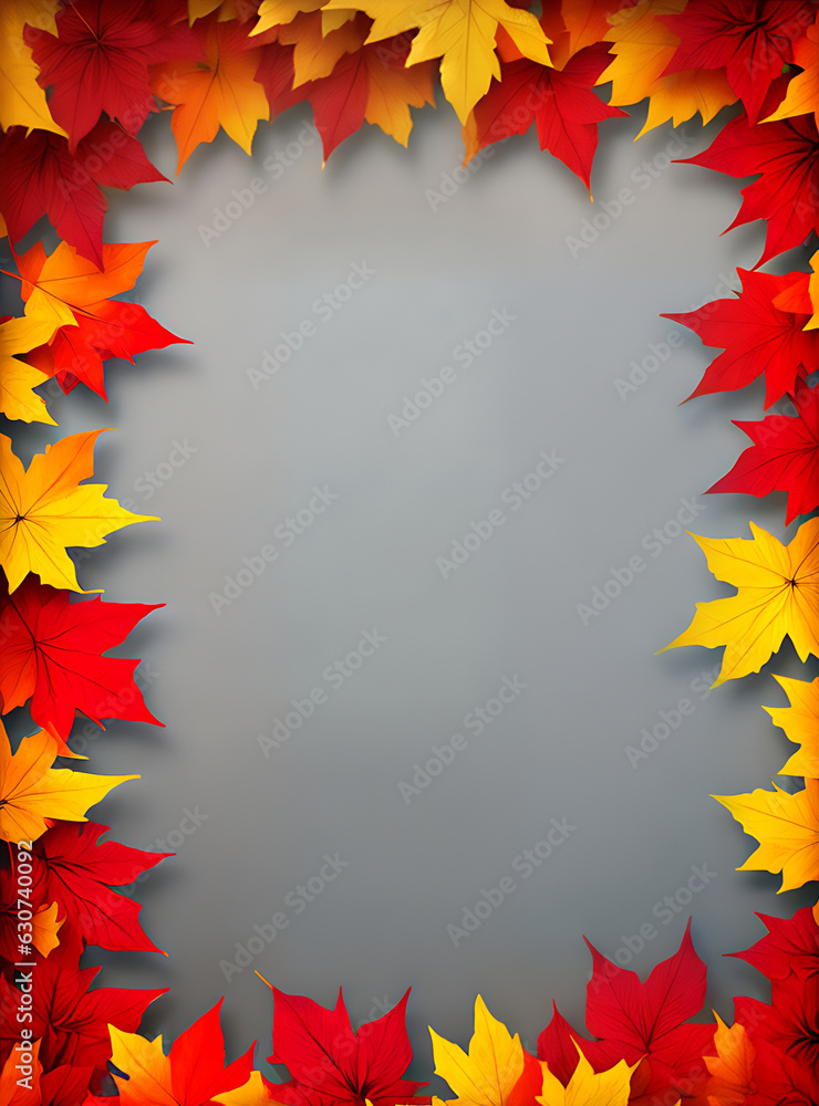 Autumn floral painted background red yellow watercolour. Autumn floral painted background red yellow watercolour.