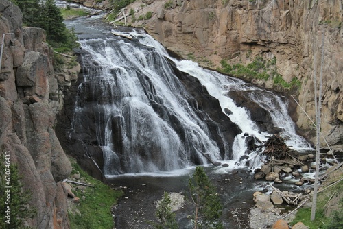 Waterfall in Yellowstone