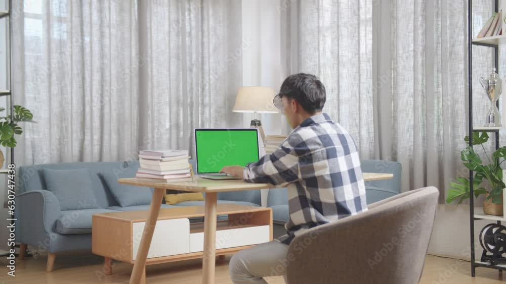 Asian Teenager Use Laptop Computer With Green Mock Up Screen At Home, Student Learning Online From Laptop
Asian Teenager Use Laptop Computer With Green Mock Up Screen At Home, Student Learning Online From Laptop