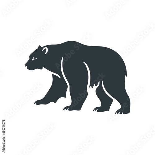 Animal Bear Logo Illustration Vector Design Template © Winhardy