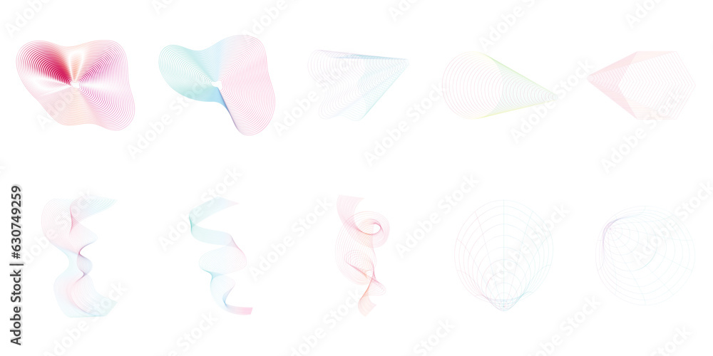 Abstract Wirefframe Gradient Abstract Wirefframe Gradient