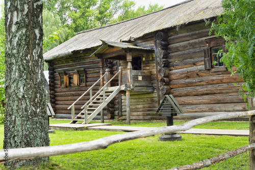 Obraz na płótnie Museum of Wooden Architecture in Kostroma, Kostroma Sloboda, Russia w salonie