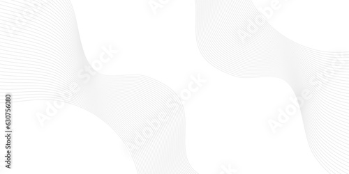 Abstract white blend wave lines and technology background. Modern white flowing wave lines and glowing moving lines. Futuristic technology and sound wave lines background.
