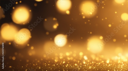 Abstract background glitter bokeh